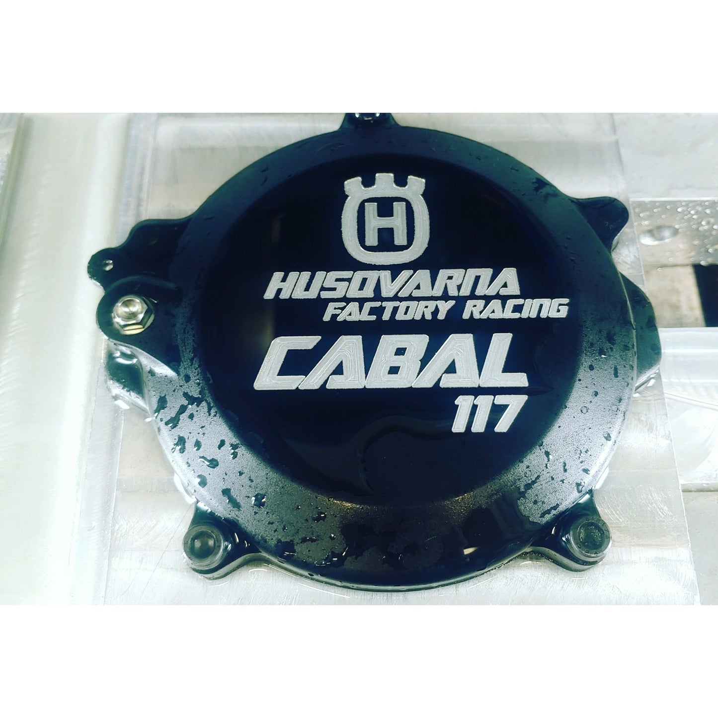 CNC Machined Clutch Cover(Custom Engraving Available